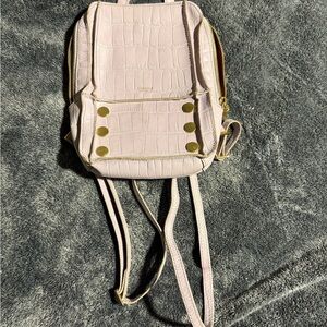Lavender Hammitt Backpack with Gold Accents